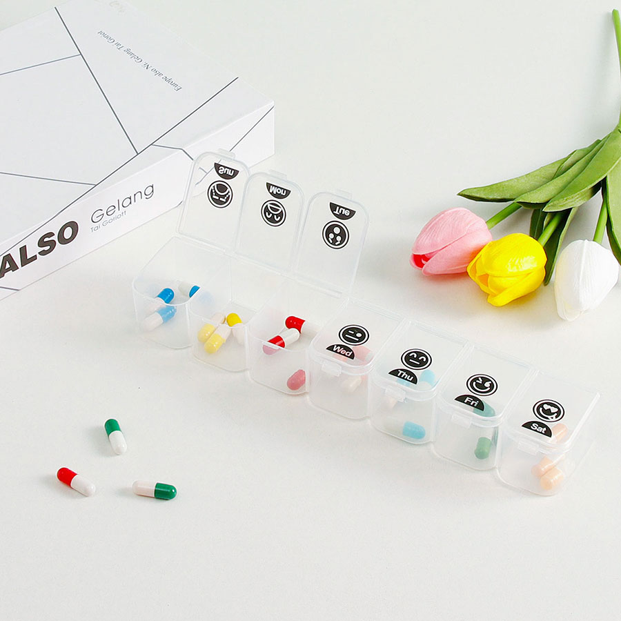 (B)7格便利藥盒(大號）