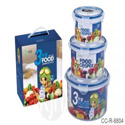 美時(shí)套莊保鮮盒（圓形）