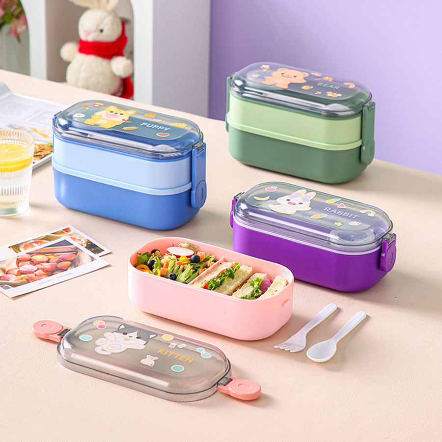 卡通飯盒(單層/雙層/