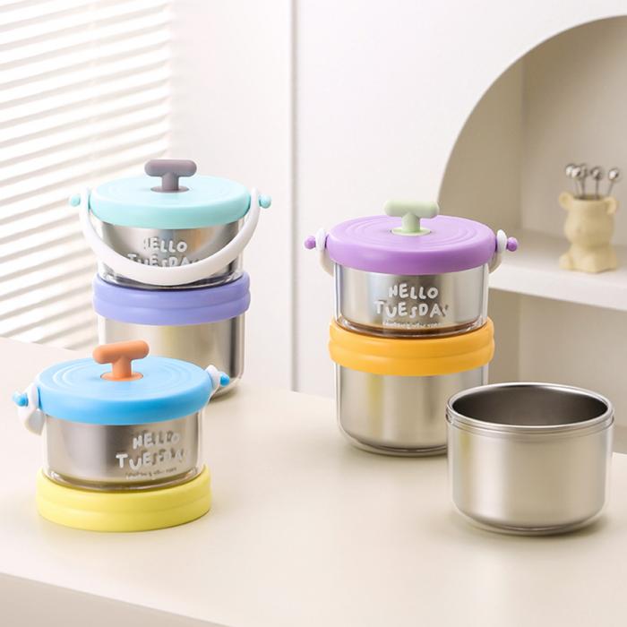 雙層不銹鋼便當(dāng)盒730+