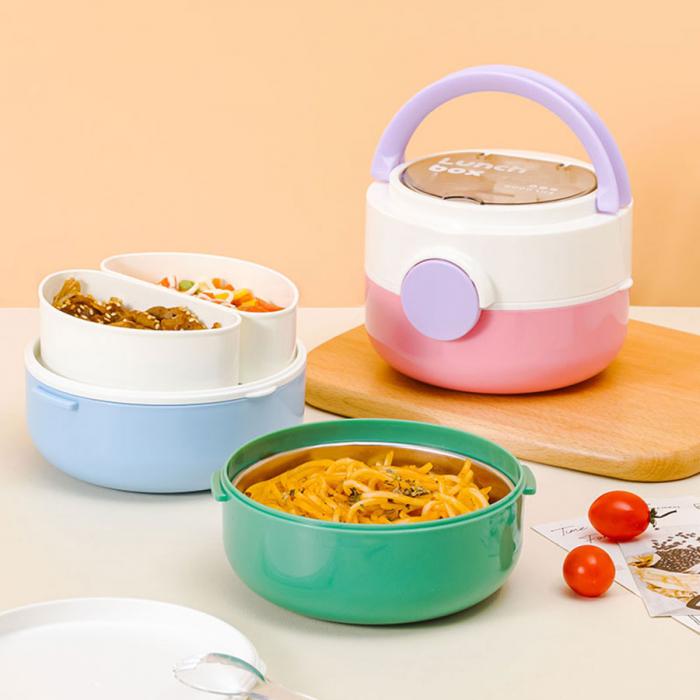 圓形疊趣雙格不銹鋼款